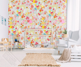 Behangexpresse Kay & Liv Wallprint Flower Field INK 7013