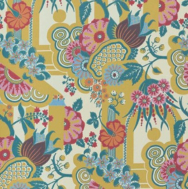 Hookedonwalls Young Traditionals behang Pineapple Garden 27820