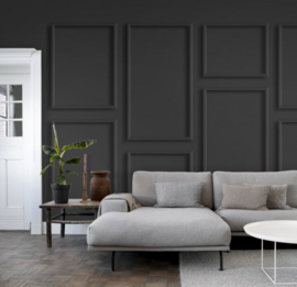 Esta Home Black & White - with a splash of gold behang PhotowallXL Wall Panelling 158940