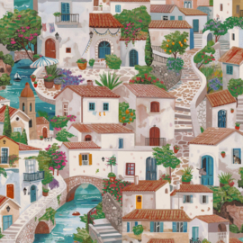 Dutch First Class Wanderlust behang Monteroso Multi 92020