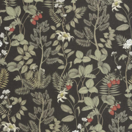 Casadeco Heritage behang Strawberry Field Fruit HETA 201219817
