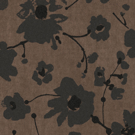 Flamant Suite III - Velvet behang Metal Velvet Flower and Lin Tartuffo 18003