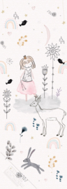 Behangexpresse Sofie & Junar Wallprint Fairytale Girl INK7667