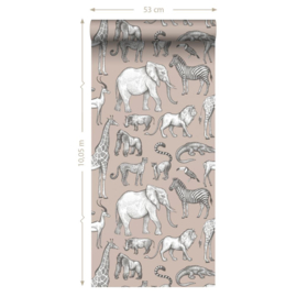 Esta Home Forest Friends behang Jungle Dieren 139271