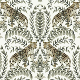 York Wallcoverings Ronald Redding 24 Karat behang Jungle Leopard KT 2202