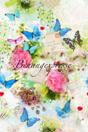 Behangexpresse COLORchoc Wallprint Spring Romance INK 6057
