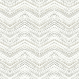 York Wallcoverings Black & White Resource Library behang Petite Watercolor Chevron BW3913