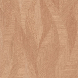 Hookedonwalls Terra Cotta behang 42104