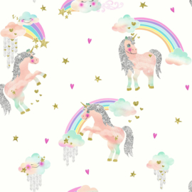 Arthouse Imagine Fun 2 Rainbow Unicorn behang 696109