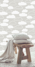 KidsWalls behang Wolken 23736