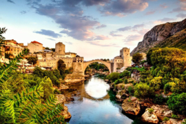 Papermoon Fotobehang Mostar Oude Brug