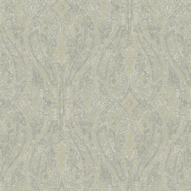 York Wallcoverings Ronald Redding Traveler behang Ascot Damask HO2135