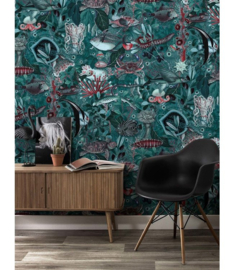 KEK Amsterdam Book I Wall Mural Under Water Jungle WP-698