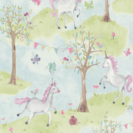 Dutch Wallcoverings Little Kids behang Unicorn JS2001