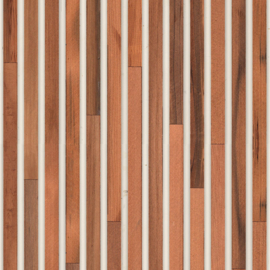 Arte NLXL Piet Hein Eek behang White Timber Strips TIM-02