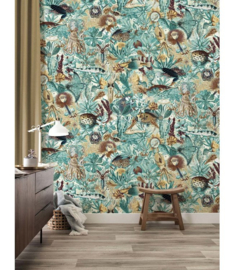 KEK Amsterdam Book I Wall Mural Under Water Jungle WP-683