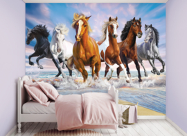 Walltastic 3D Wilde Paarden - Paardenkamer