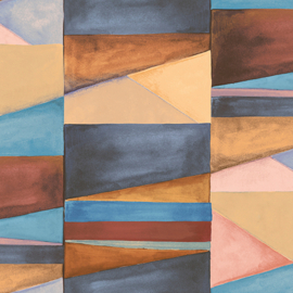 Hookedonwalls Silhouette behang Color Blocks 34830