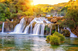 Papermoon Fotobehang Waterval Skradinski Buk Kroatië