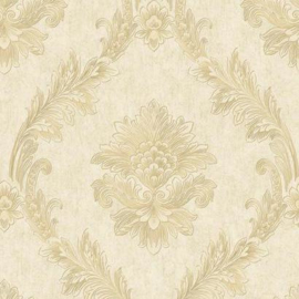 York Wallcoverings Mixed Metals behang Acanthus Fan WP-1167