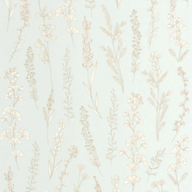Casadeco Le Beau Jardin behang Carnet Botanique Bleu Doux BJAR 202596314