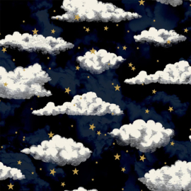 Arthouse Signature Collection behang Stars And Clouds Navy 923907