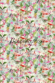 Behangexpresse COLORchoc Wallprint Flamingo Summers INK 6053