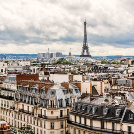 Esta Home #FAB  PhotowallXL Parijs city view 158810
