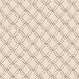 Dutch Fabric Touch behang Circle Geometric FT221222