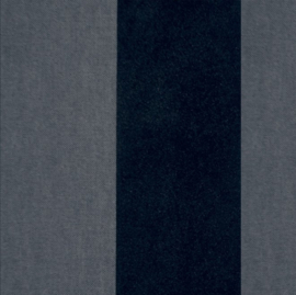Flamant Suite III - Velvet behang Stripe Velvet and Lin Black Tie 18111