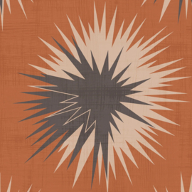 Cole & Son Vivienne Westwood behang Soft Thistle Ginger & Mocha 130/7023