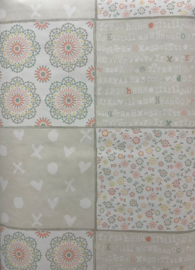 Cozz behang patchwork 36296-2