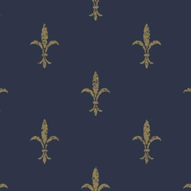 York Wallcoverings Ronald Redding 24 Karat behang Fleur De Lis  KT2191