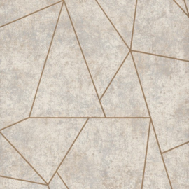 York Wallcoverings Modern Metals behang Nazca Neutral Gold NW3504