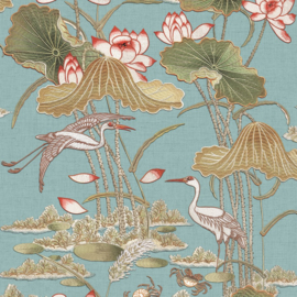 Dutch Tapestry behang Lotus Pond TP422704