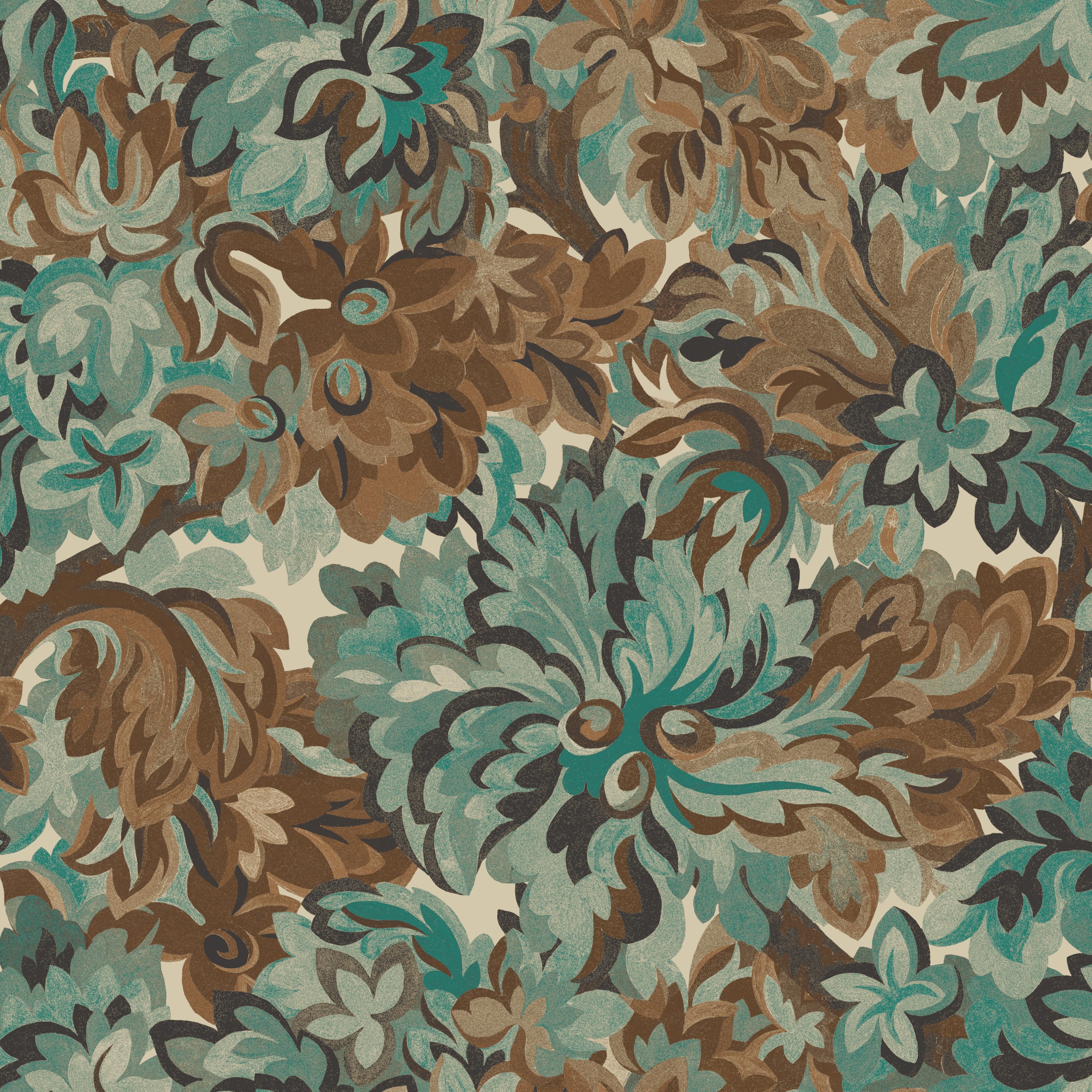 Masureel Rhapsody behang Idilia Amazonite RHA003