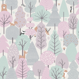 Dutch Wallcoverings My Kingdom behang Forest Animals M51603