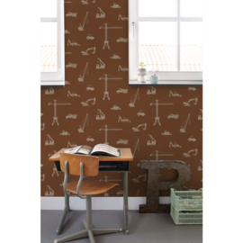 Esta Home Pom Pom Pie behang Voertuigen 139972