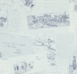 BN Van Gogh behang 17203 Letters