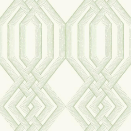 York Wallcoverings Handpainted Traditionals behang Etched Lattice TL1913