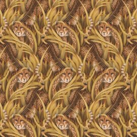 Cole & Son Ardmore Baobab behang Cheetah Prowl Bronze 129/8043