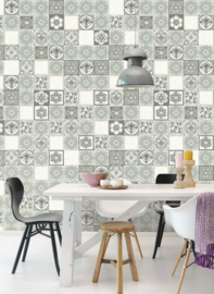 Eijffinger Carmen Wallpower 392574 Mosaic Tiles