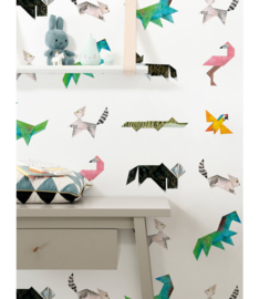 KEK Amsterdam Kids behang Tangram Animals WP-421