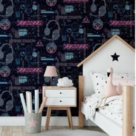 Arthouse Signature Collection behang Gamer Pink 923803