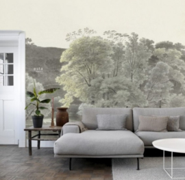 Esta Home Blush PhotowallXL Landscape Drawing 158892