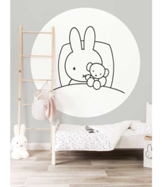 KEK Amsterdam Kids behangcirkel Dick Bruna Nijntje Sleep CK-031