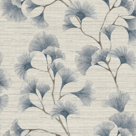 Arthouse Signature Collection 3 behang Ginko Leaf Trail Blue/Grey 100420AH