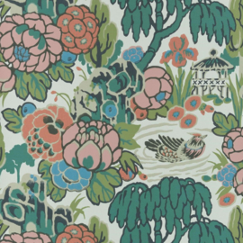 Hookedonwalls Young Traditionals behang Mandarin Garden 27806