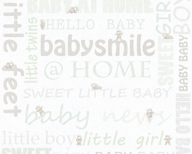 AS Creation Little Stars Babysmile behang 35847-2