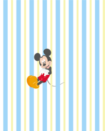 Disney Into Wonderland Fotobehang Mickey Relax Strepen DX4-163